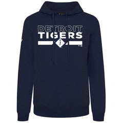 Detroit Tigers Levelwear City Connect Podium No Hitter Pullover Hoodie - Navy Hoodies