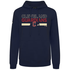 Cleveland Guardians Levelwear City Connect Podium No Hitter Pullover Hoodie - Navy Hoodies