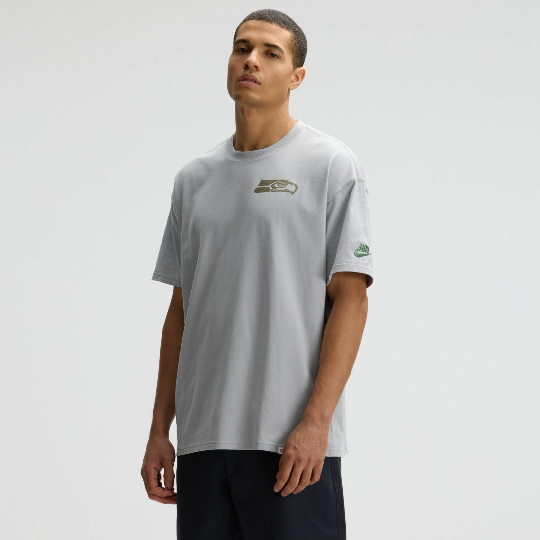 Seattle Seahawks 2025 Rivalries Collection Essential Max90 T-Shirt Wolf Gray