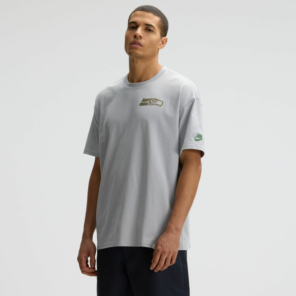 Seattle Seahawks 2025 Rivalries Collection Essential Max90 T-Shirt Wolf Gray
