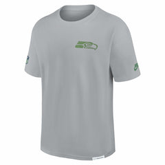 Seattle Seahawks 2025 Rivalries Collection Essential Max90 T-Shirt Wolf Gray