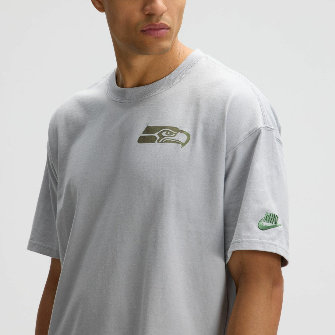Seattle Seahawks 2025 Rivalries Collection Essential Max90 T-Shirt Wolf Gray