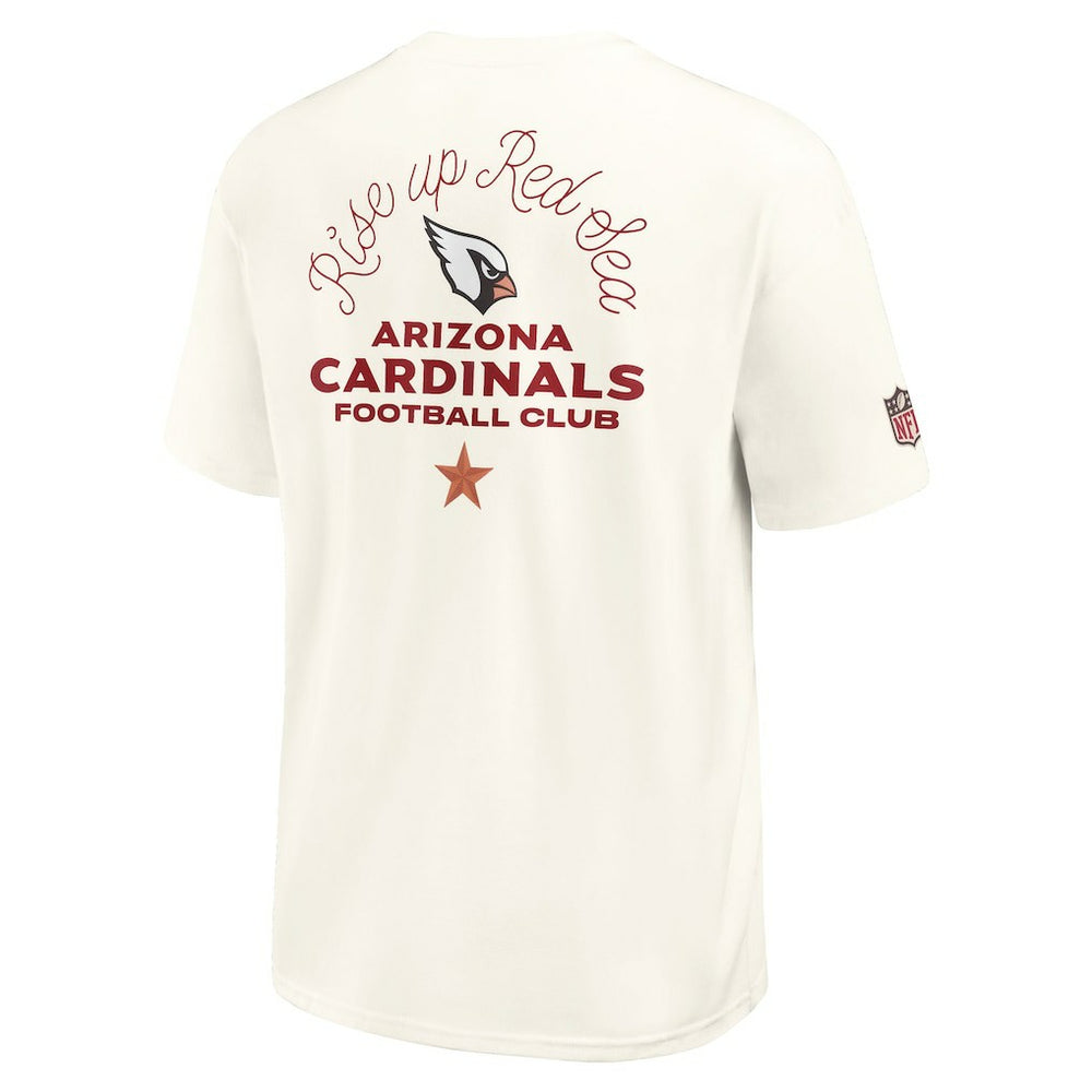 Arizona Cardinals 2025 Rivalries Collection Essential Max90 T-Shirt Natural