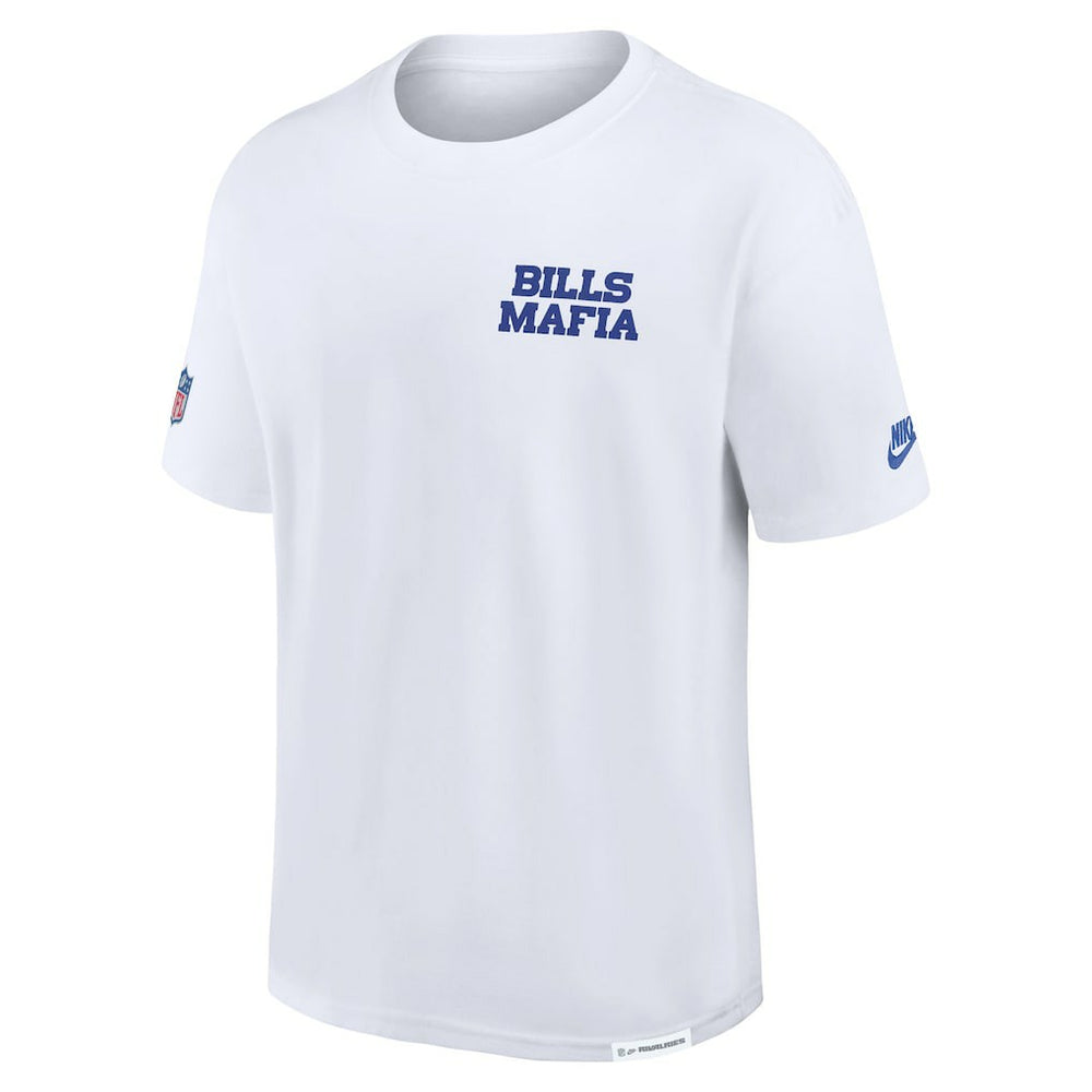Buffalo Bills 2025 Rivalries Collection Essential Max90 T-Shirt White