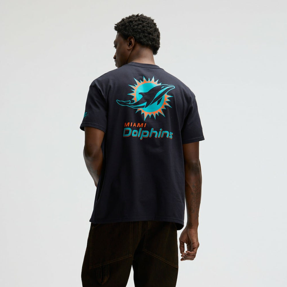 Miami Dolphins 2025 Rivalries Collection Essential Max90 T-Shirt Pitch Blue