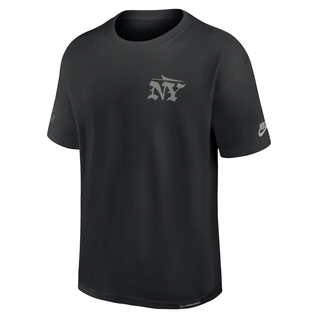 New York Jets 2025 Rivalries Collection Essential Max90 T-Shirt Black