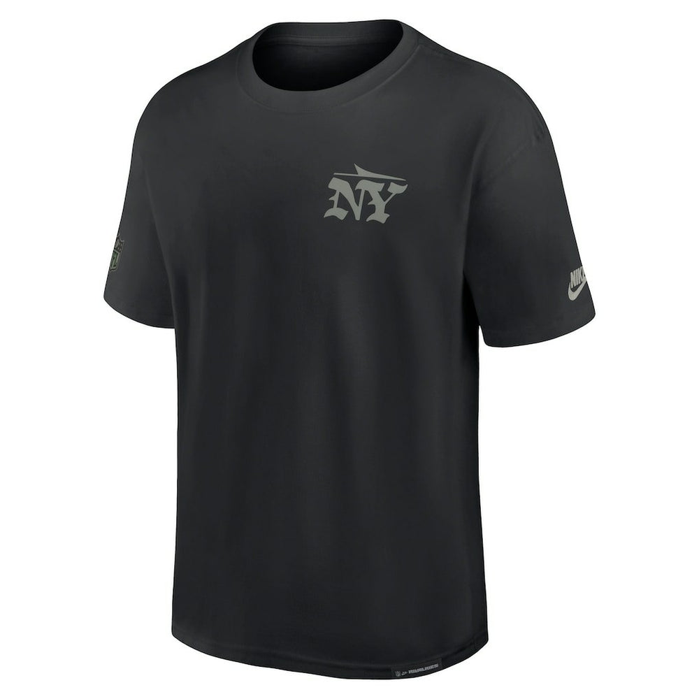 New York Jets 2025 Rivalries Collection Essential Max90 T-Shirt Black