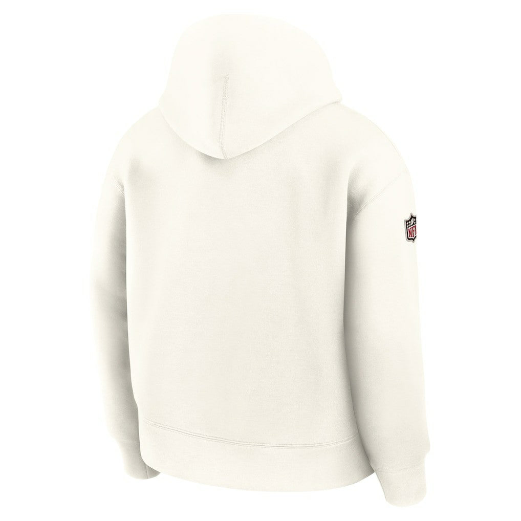 Arizona Cardinals 2025 Rivalries Collection Oversized Tech Fleece Hoodie Natural