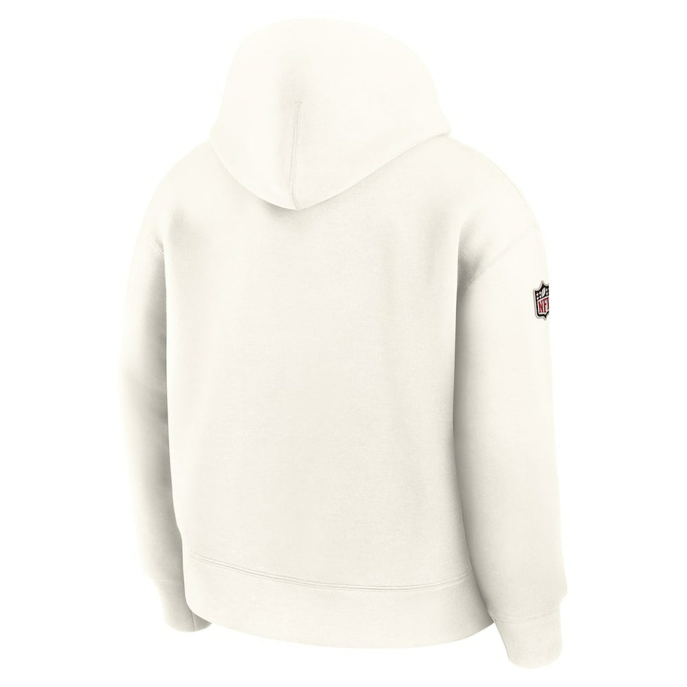 Arizona Cardinals 2025 Rivalries Collection Oversized Tech Fleece Hoodie Natural