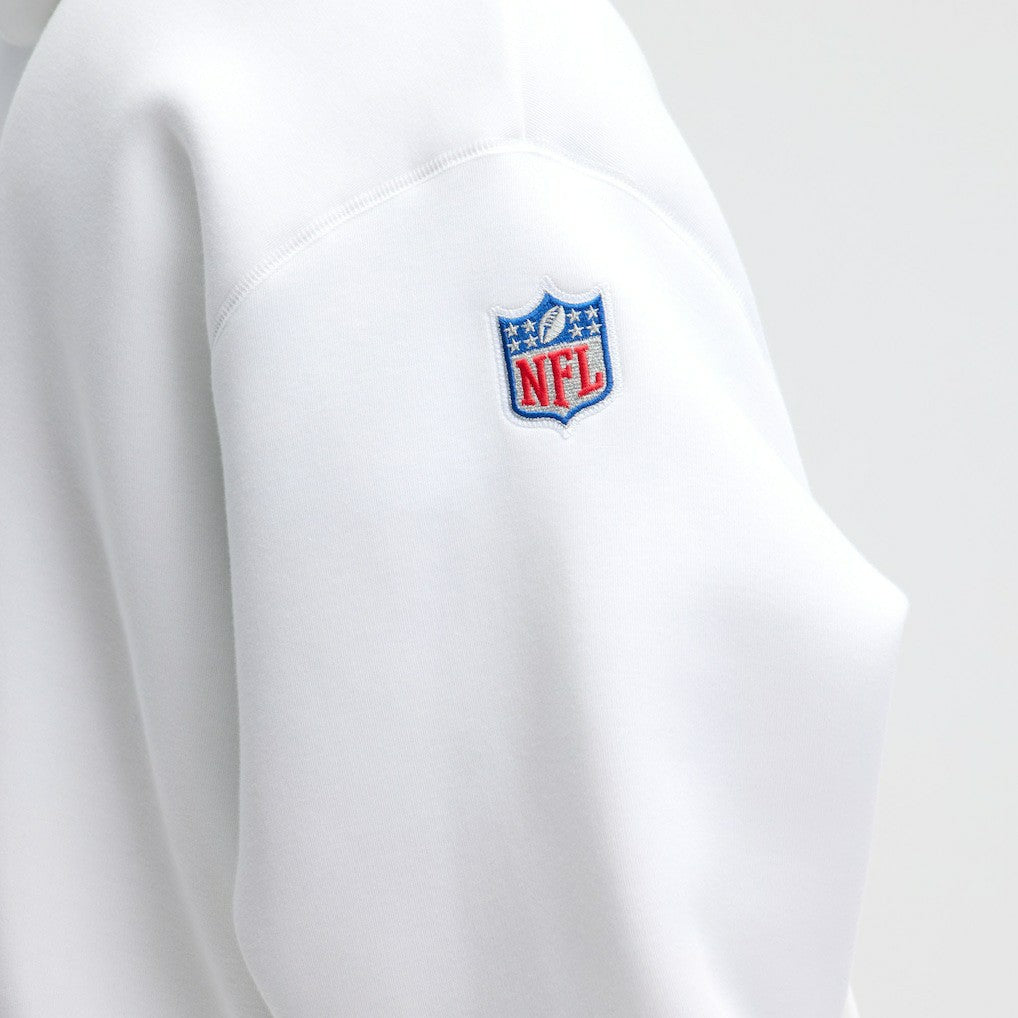 Buffalo Bills 2025 Rivalries Collection Oversized Tech Fleece Hoodie White