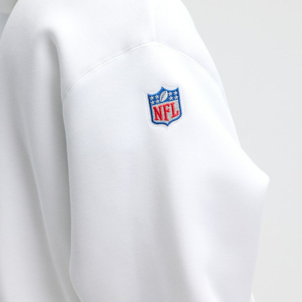 Buffalo Bills 2025 Rivalries Collection Oversized Tech Fleece Hoodie White