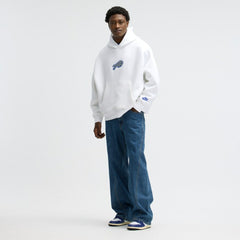 Buffalo Bills 2025 Rivalries Collection Oversized Tech Fleece Hoodie White