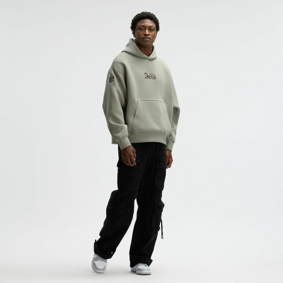 New York Jets 2025 Rivalries Collection Oversized Tech Fleece Hoodie Gotham Green