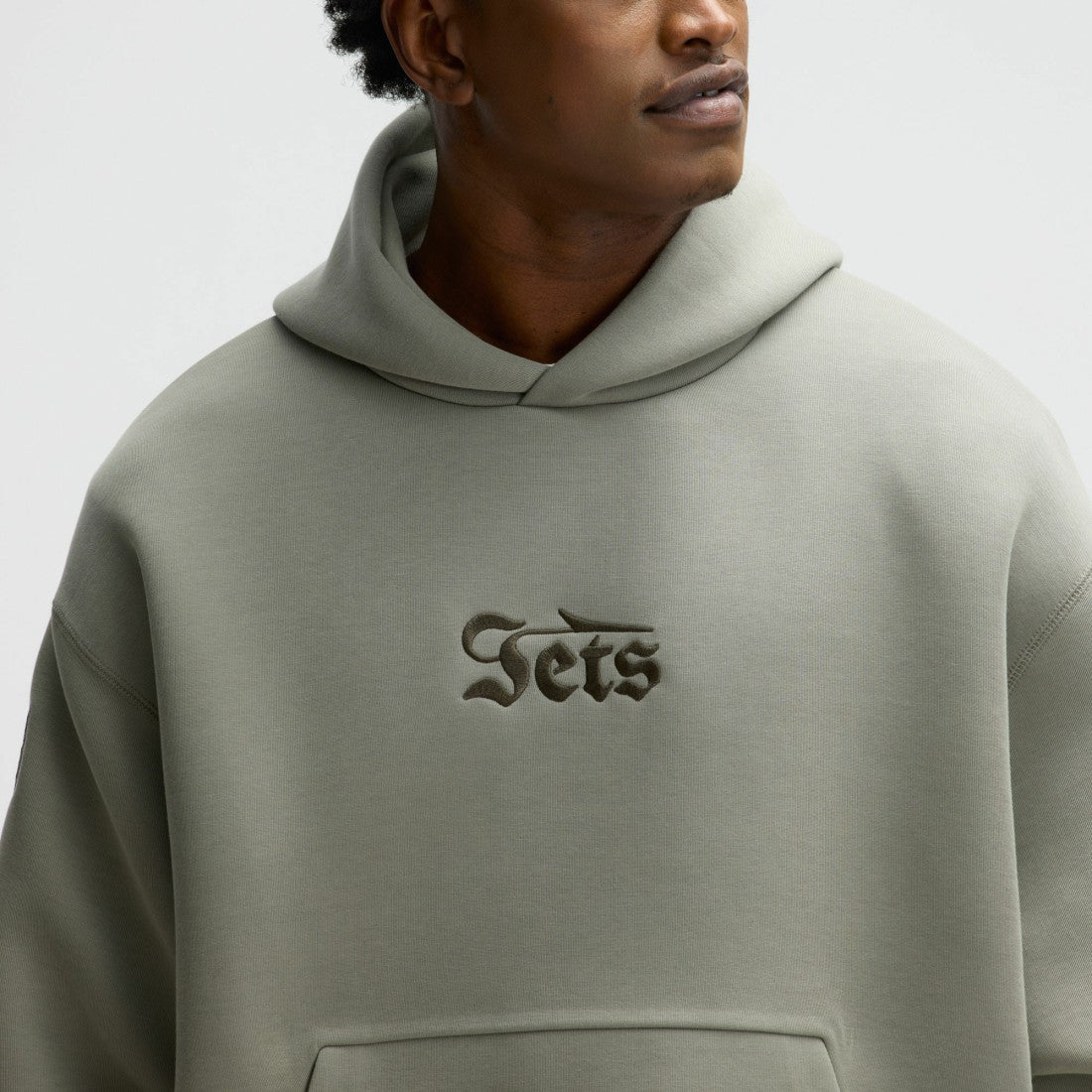 New York Jets 2025 Rivalries Collection Oversized Tech Fleece Hoodie Gotham Green