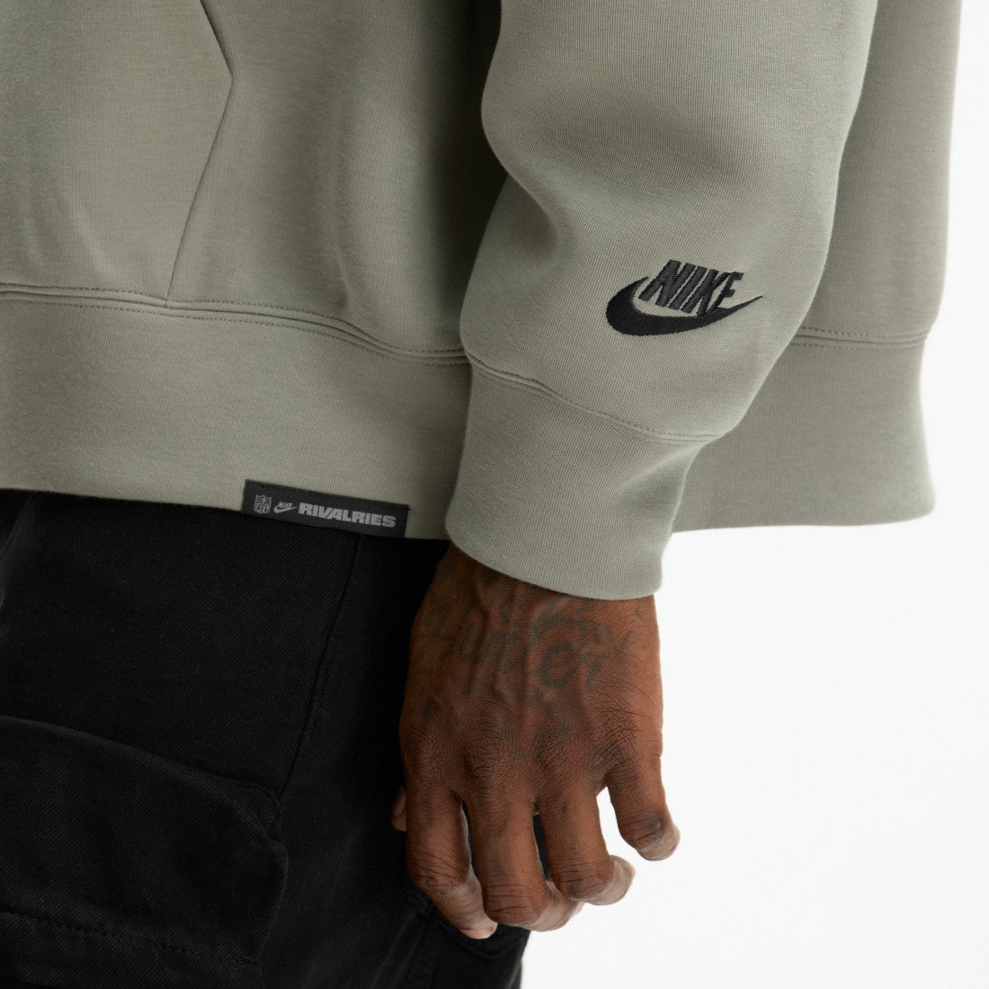New York Jets 2025 Rivalries Collection Oversized Tech Fleece Hoodie Gotham Green