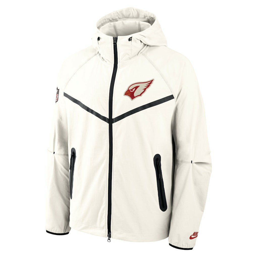 Arizona Cardinals 2025 Rivalries Collection Tech Raglan Full-Zip Jacket Natural