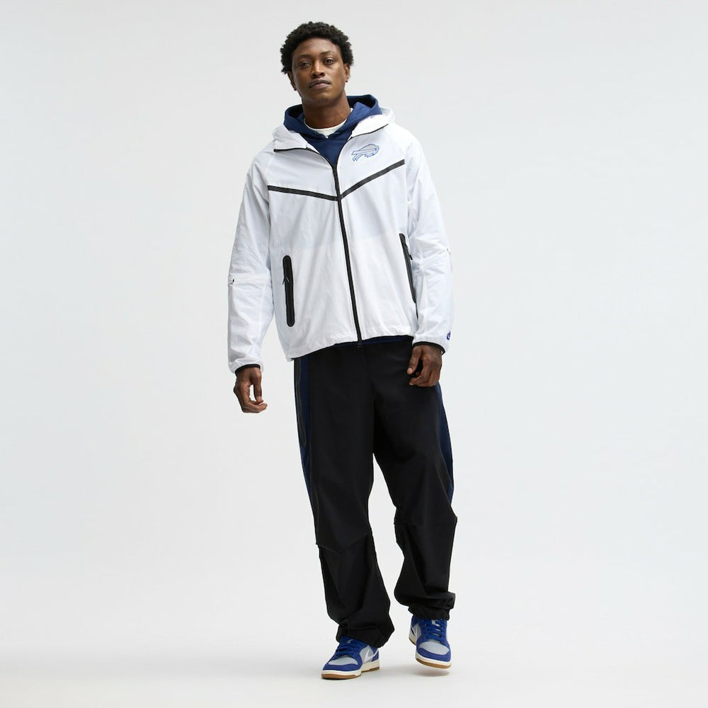 Buffalo Bills 2025 Rivalries Collection Tech Raglan Full-Zip Jacket White