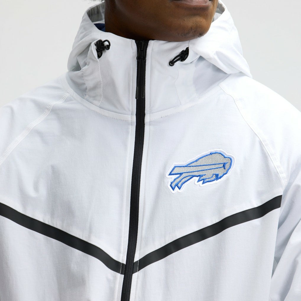 Buffalo Bills 2025 Rivalries Collection Tech Raglan Full-Zip Jacket White