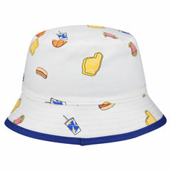 Golden State Warriors Team Cheer Reversible Bucket Hat White