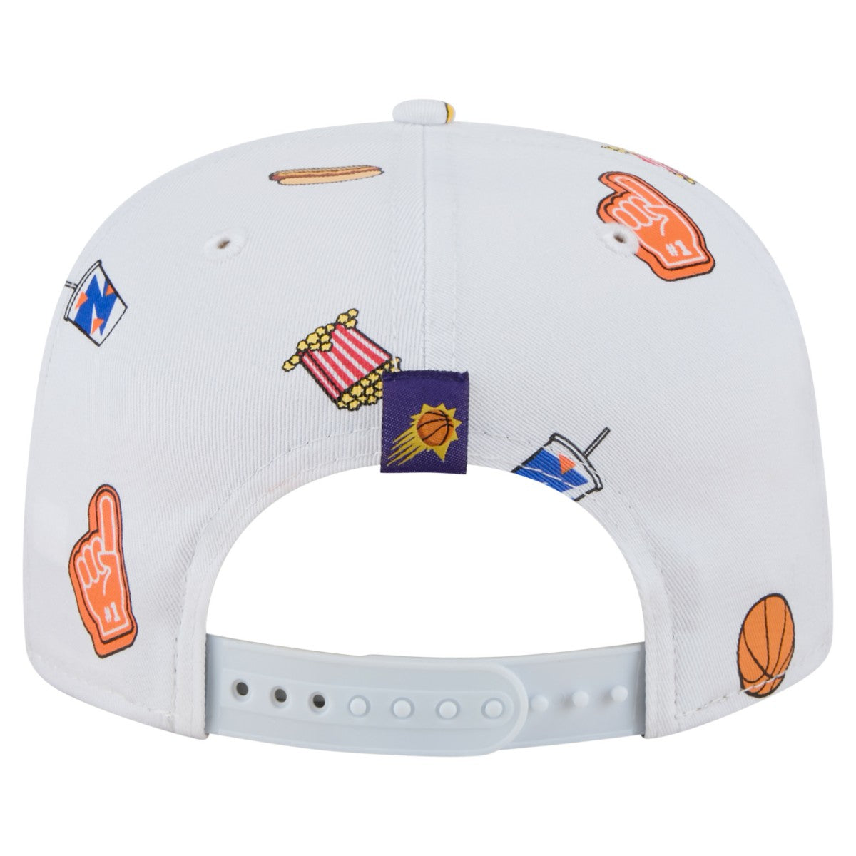 Phoenix Suns Team Cheer Rope 19TWENTY Adjustable Hat White