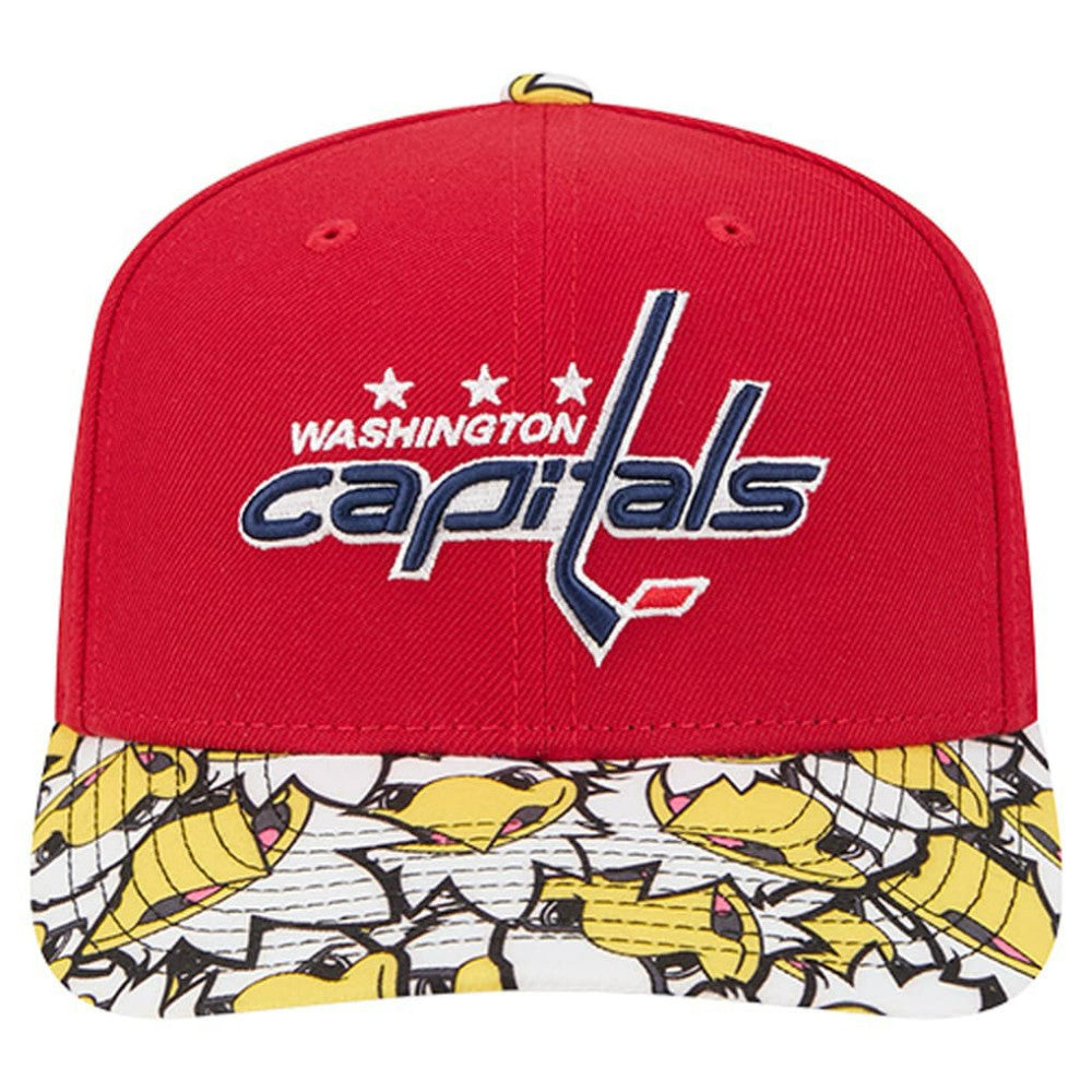 NHL Washington Capitals New Era Mascot Visor 9SEVENTY Adjustable Hat - Red