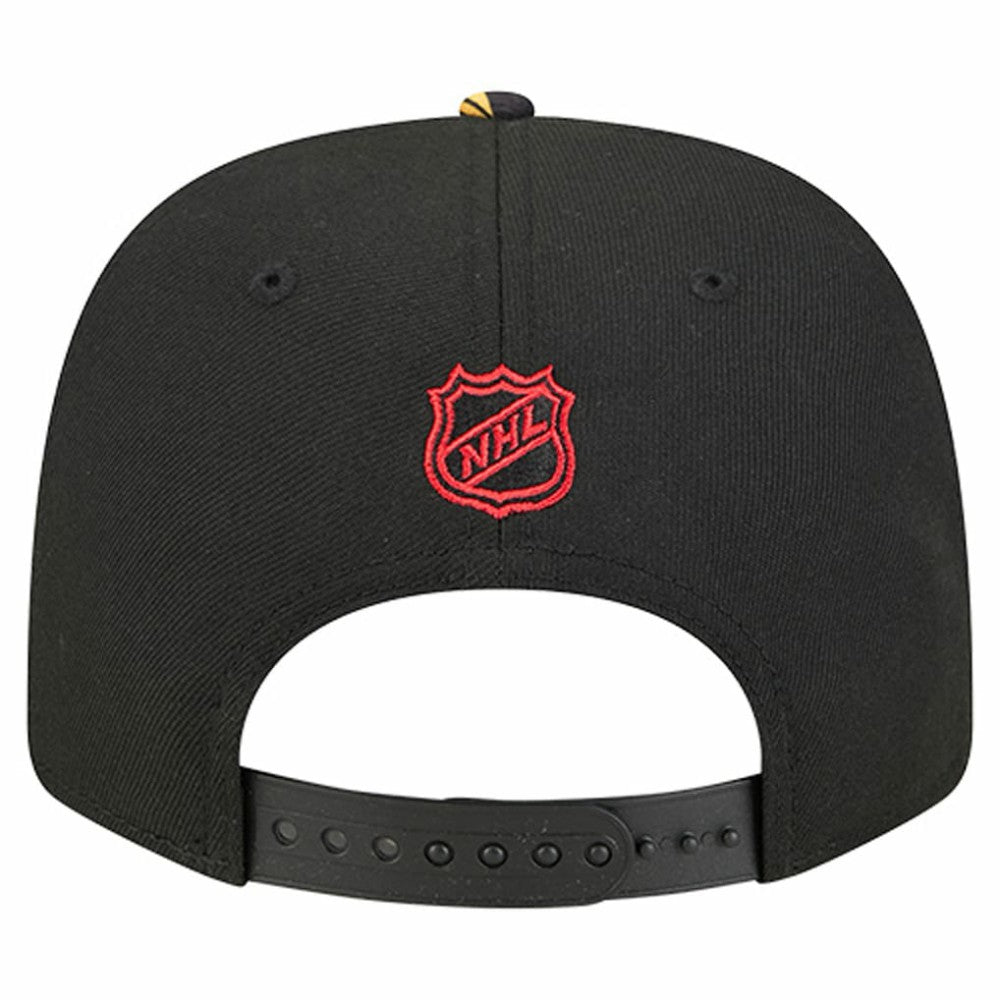 NHL Chicago Blackhawks New Era Mascot Visor 9SEVENTY Adjustable Hat - Black