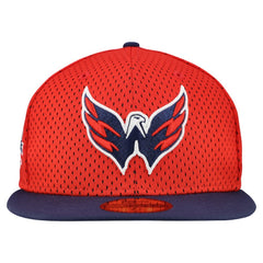 NHL Washington Capitals New Era Mesh Crown Two-Tone 59FIFTY Fitted Hat - Red/Navy