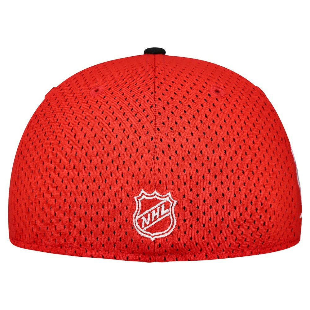 NHL Detroit Red Wings New Era Mesh Crown Two-Tone 59FIFTY Fitted Hat - Red/Black