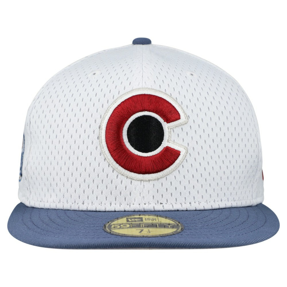 NHL Colorado Avalanche New Era Mesh Crown Two-Tone 59FIFTY Fitted Hat - White/Navy