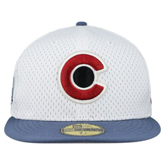 NHL Colorado Avalanche New Era Mesh Crown Two-Tone 59FIFTY Fitted Hat - White/Navy