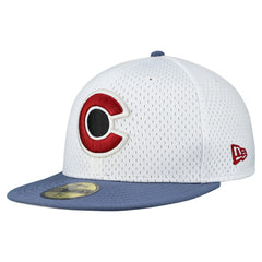 NHL Colorado Avalanche New Era Mesh Crown Two-Tone 59FIFTY Fitted Hat - White/Navy