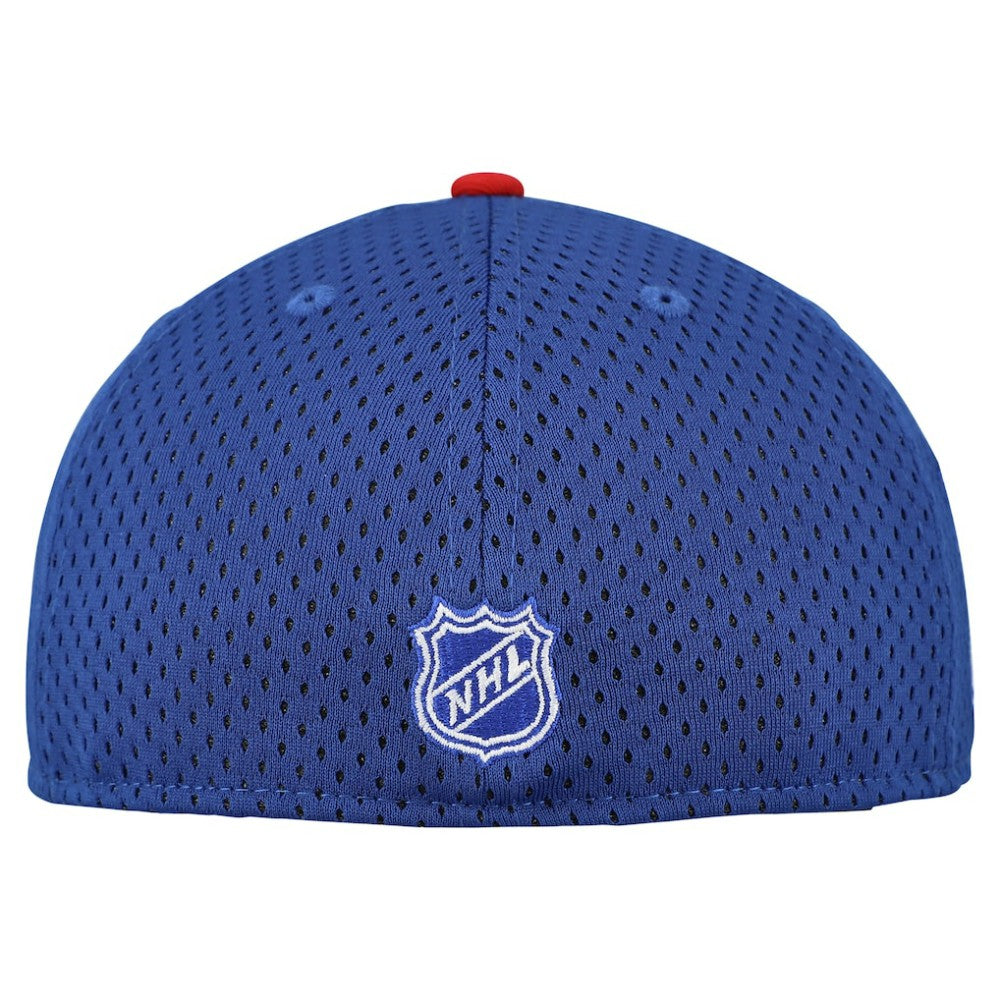 NHL New York Rangers New Era Mesh Crown Two-Tone 59FIFTY Fitted Hat - Blue/Red