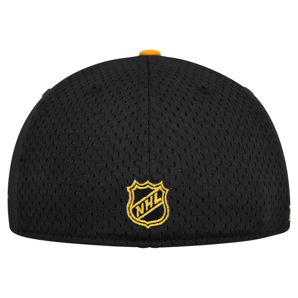 NHL Pittsburgh Penguins New Era Mesh Crown Two-Tone 59FIFTY Fitted Hat - Black/Gold