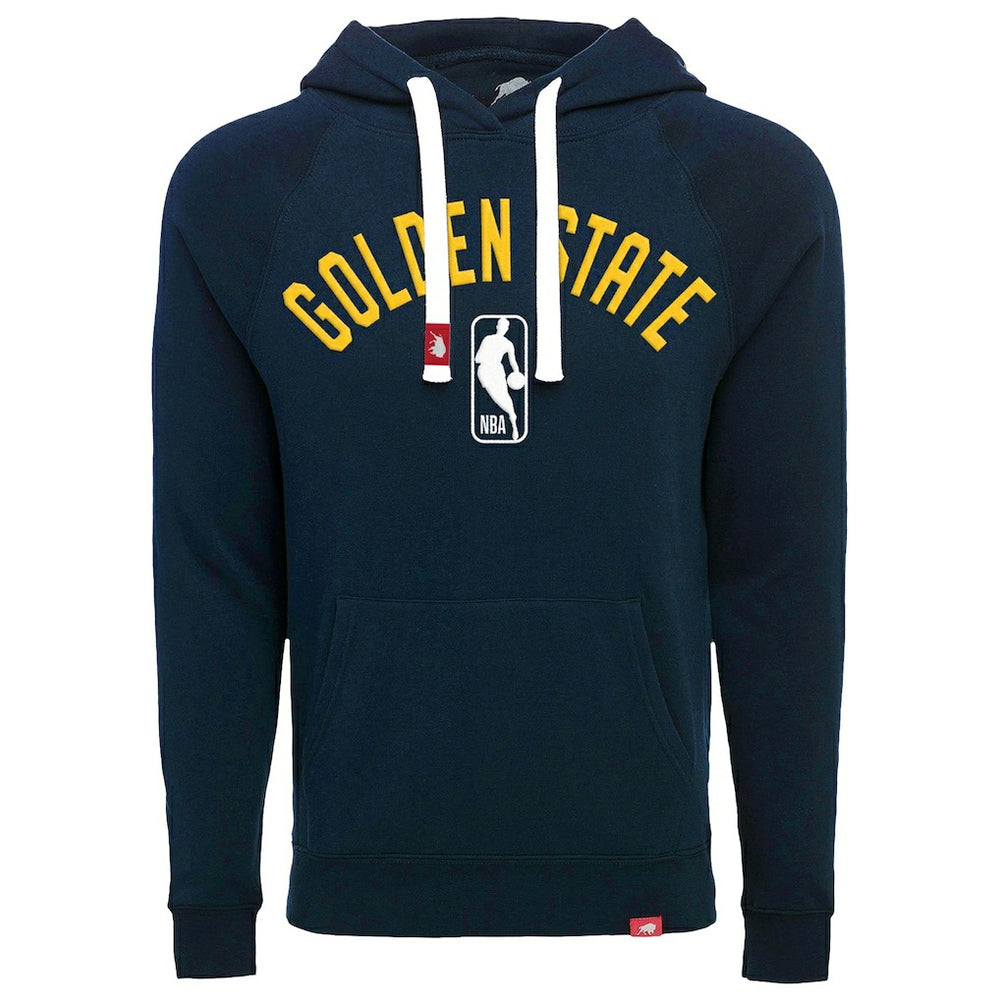 Golden State Warriors Sportiqe Unisex Olsen Tri-Blend Pullover Hoodie Navy