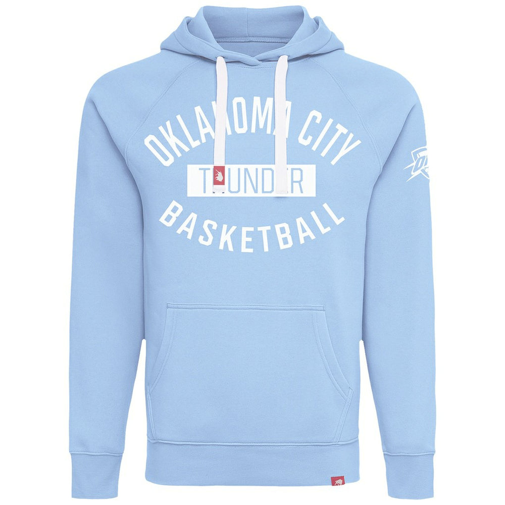 Oklahoma City Thunder Sportiqe Unisex Olsen Tri-Blend Pullover Hoodie Light Blue