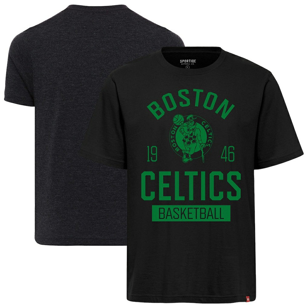 Boston Celtics Sportiqe Unisex Duke Premium T-Shirt Black