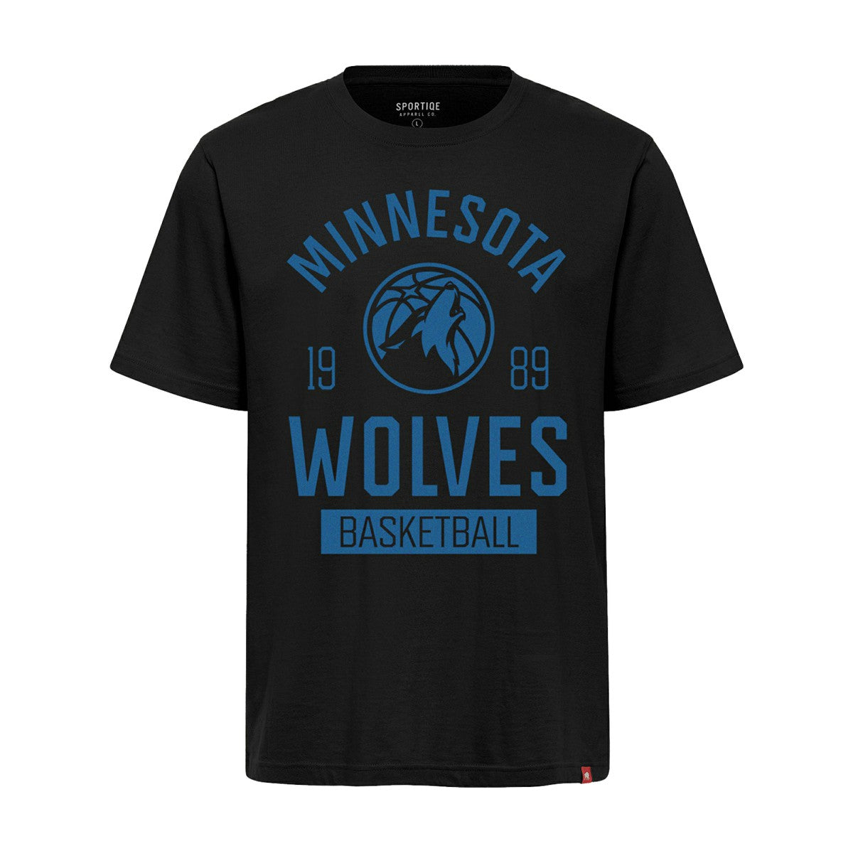 Minnesota Timberwolves Sportiqe Unisex Duke Premium T-Shirt Black