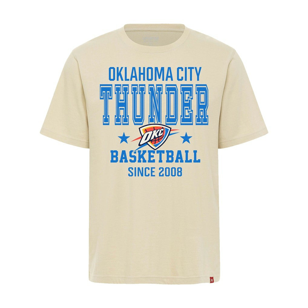 Oklahoma City Thunder Sportiqe Unisex Duke Premium T-Shirt Cream
