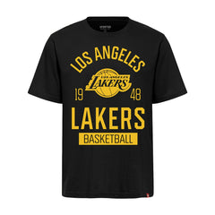 Los Angeles Lakers Sportiqe Unisex Duke Premium T-Shirt Black