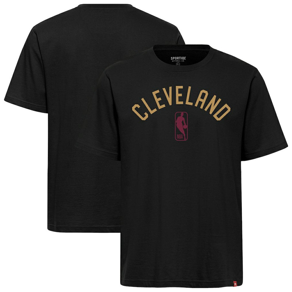 Cleveland Cavaliers Sportiqe Unisex Duke Premium T-Shirt Black