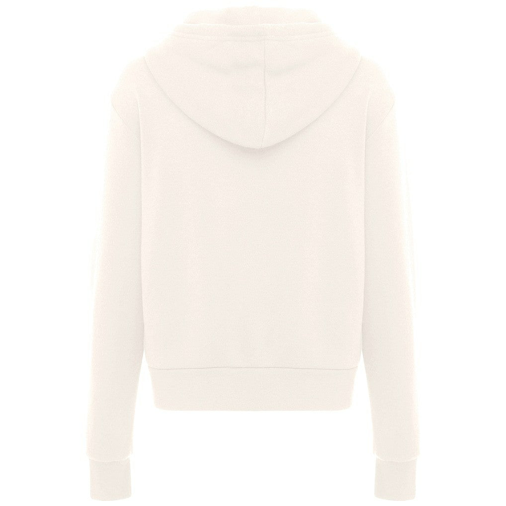 Boston Celtics Sportiqe Women's Ava Boxy Tri-Blend Pullover Hoodie Cream
