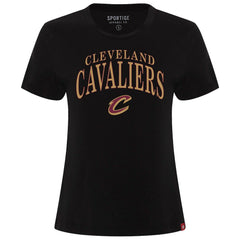 Cleveland Cavaliers Sportiqe Women's Arcadia Boxy T-Shirt Black