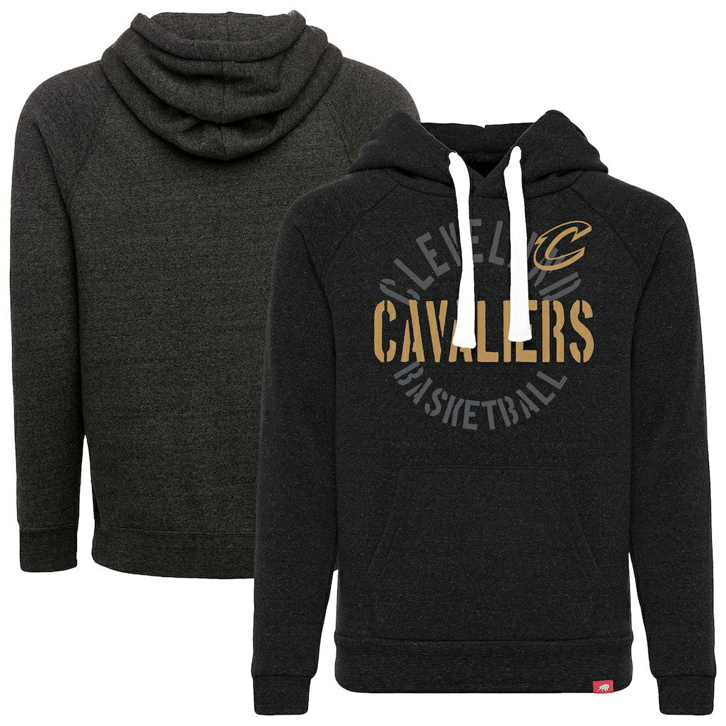 Cleveland Cavaliers Sportiqe Youth Olsen Tri-Blend Pullover Hoodie Black