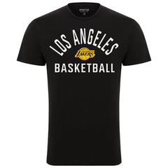 Los Angeles Lakers Sportiqe Unisex Bingham T-Shirt Black