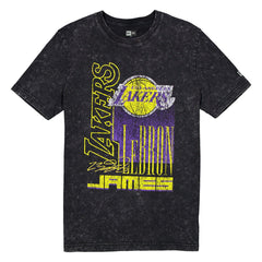 LeBron James Los Angeles Lakers Full Court Press Mineral Wash Player T-Shirt Black
