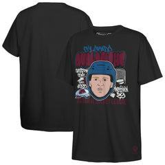 NHL Nathan MacKinnon Colorado Avalanche Mitchell & Ness Youth Caricature T-Shirt - Black