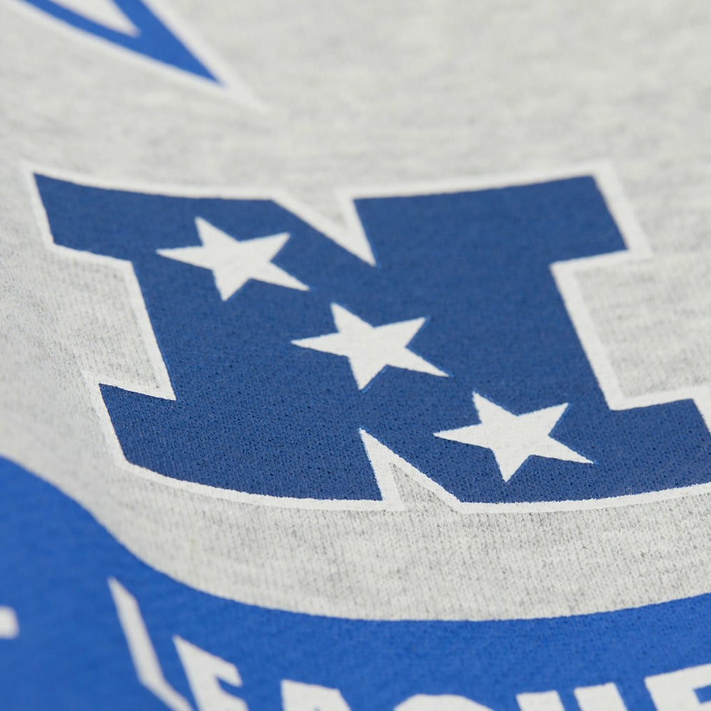 Dallas Cowboys All Over Print Retro Fleece Sweatshirt Heather Gray