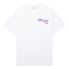 Enjoy Basketball x Toronto Raptors Unisex Hoop Enthusiast Capsule Collection T-Shirt - White