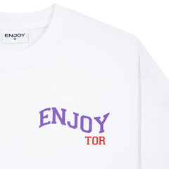 Enjoy Basketball x Toronto Raptors Unisex Hoop Enthusiast Capsule Collection T-Shirt - White