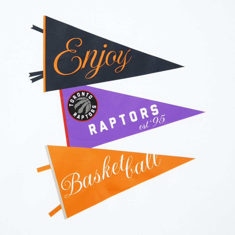 Enjoy Basketball x Toronto Raptors Unisex Hoop Enthusiast Capsule Collection T-Shirt - White